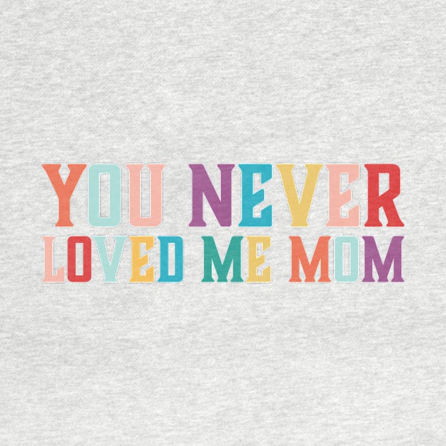 You Never Loved Me Mom meme saying by star trek fanart and more